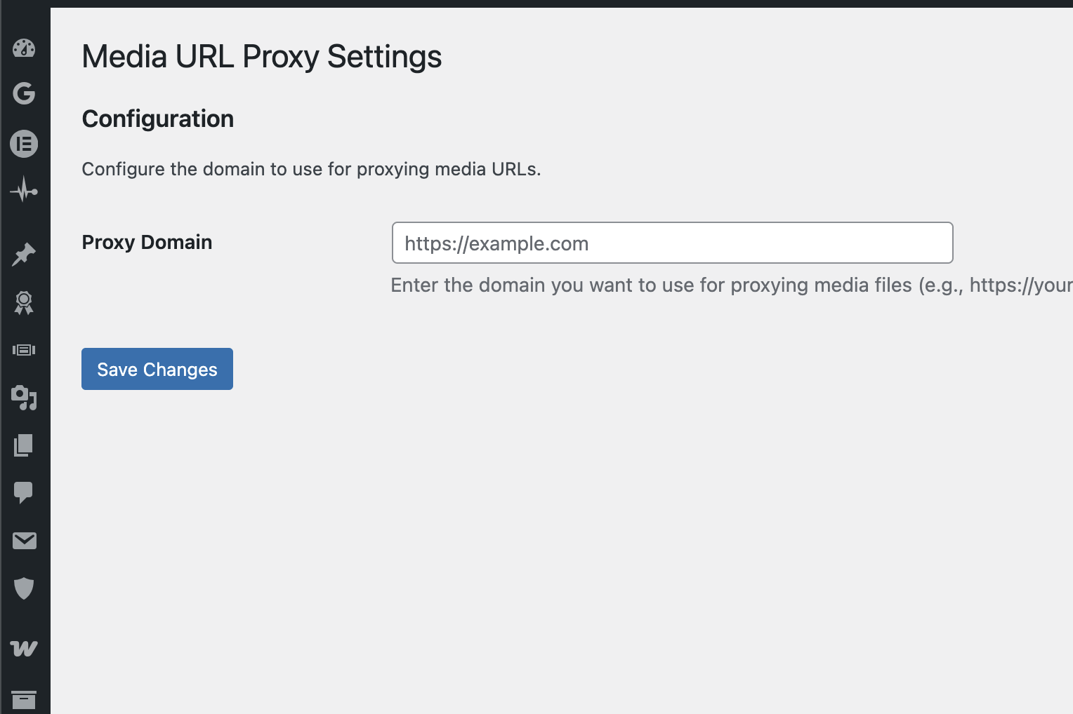 Media URL Proxy screenshot