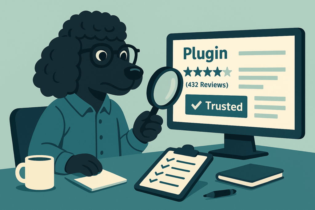 How can I tell if a plugin is safe and reputable?